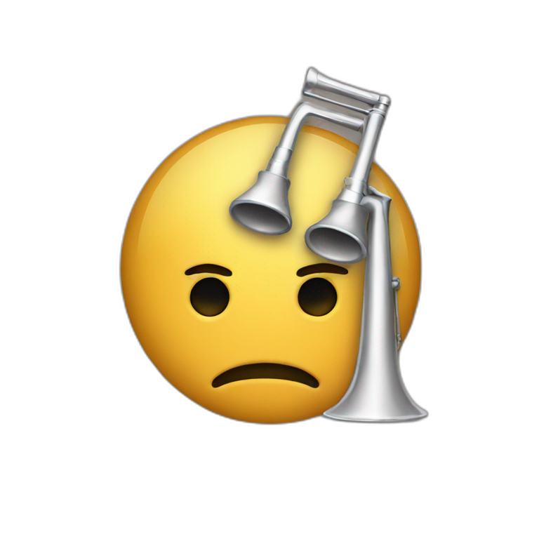 sad trombone | AI Emoji Generator