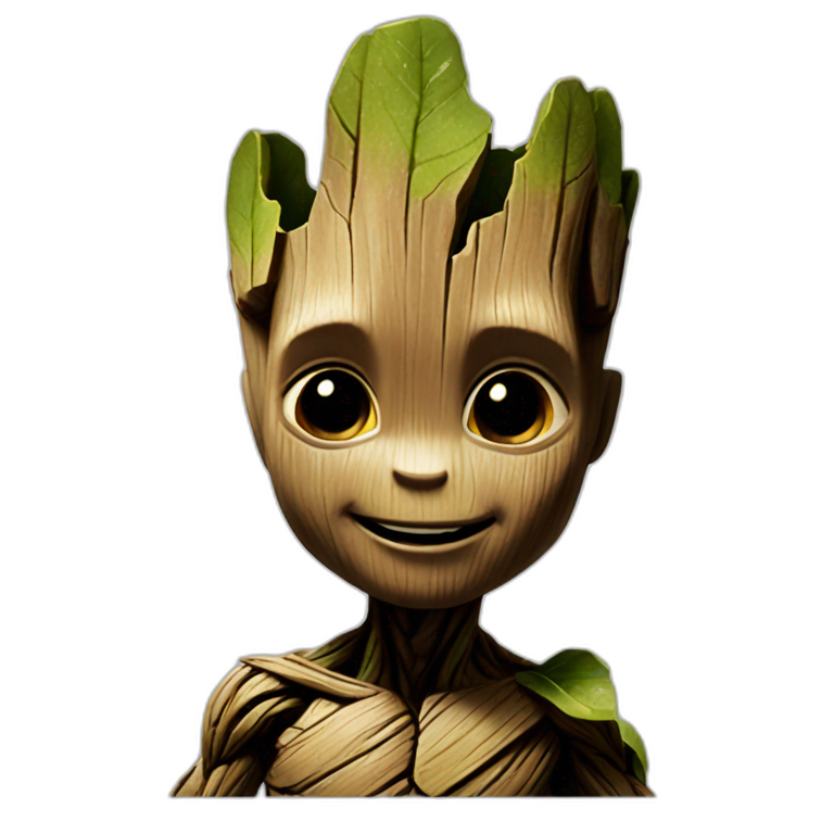 baby groot | AI Emoji Generator