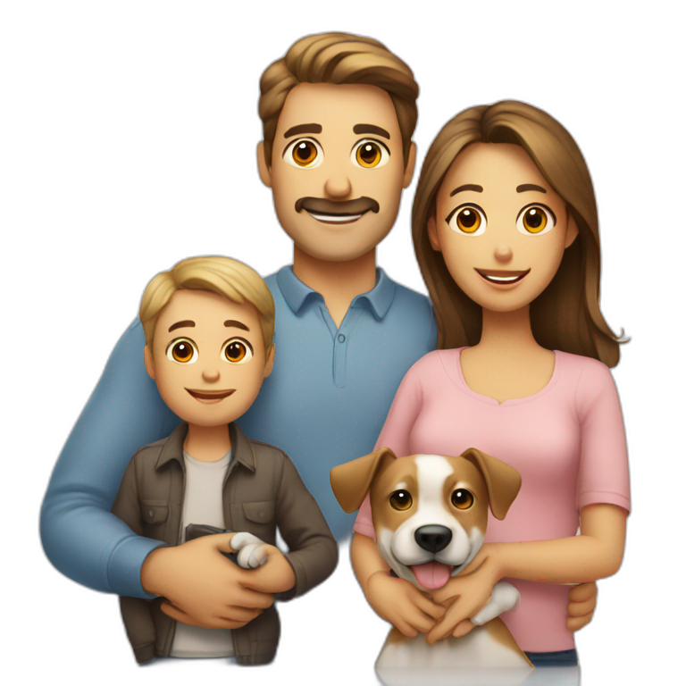 mum dad brother sister | AI Emoji Generator