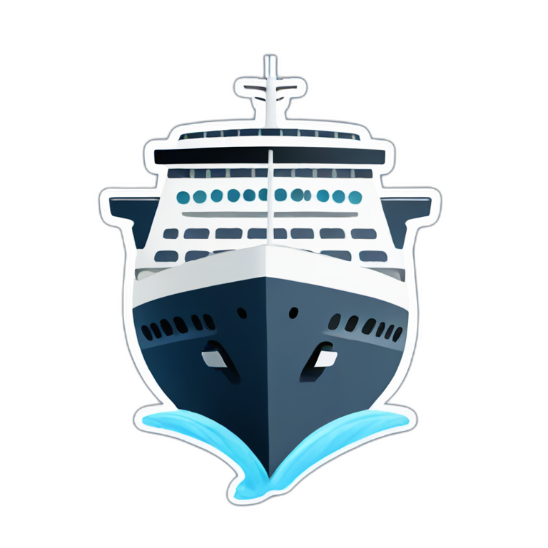 cruise ship | AI Emoji Generator