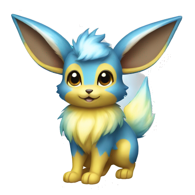 Yellow Electric Mouse Pokémon | AI Emoji Generator