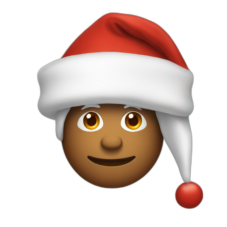 pete davidson wearing Santa hat | AI Emoji Generator