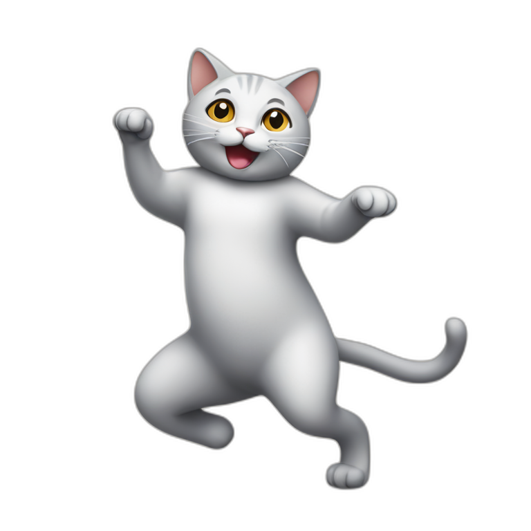 cat dancing | AI Emoji Generator