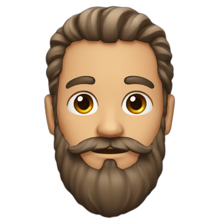 pinapple beard | AI Emoji Generator