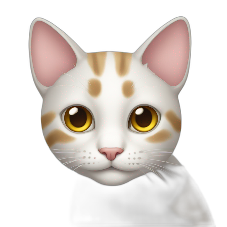 cat snuggling mouse | AI Emoji Generator