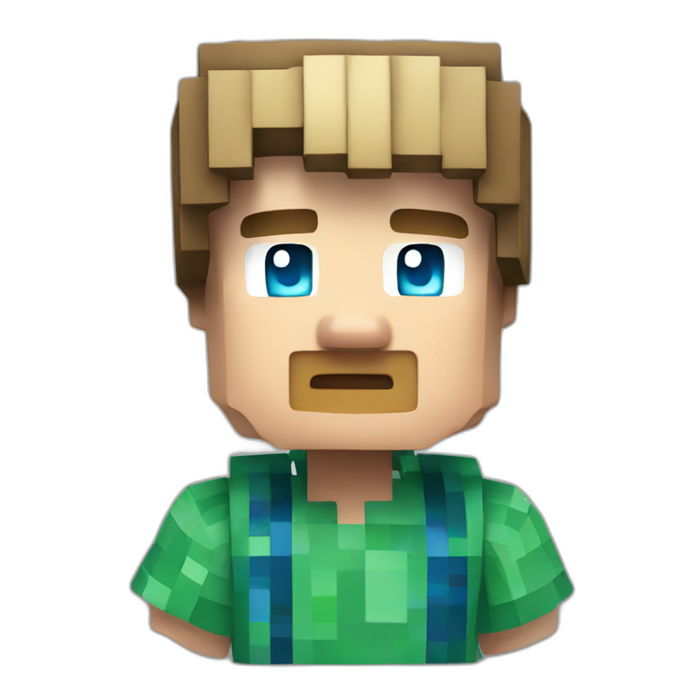 Minecraft Steve Sleeping Ai Emoji Generator