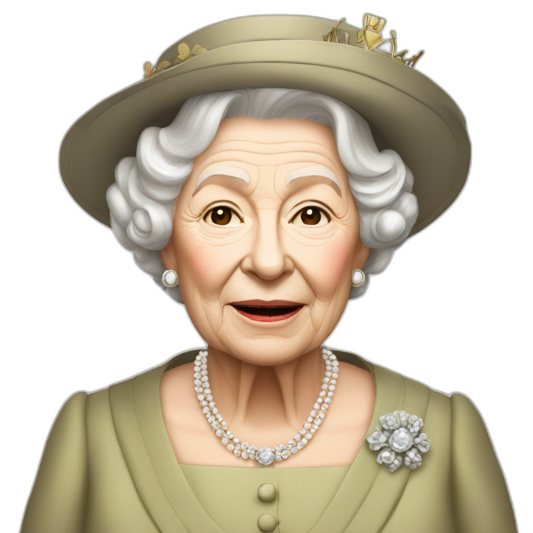 elizabeth II | AI Emoji Generator