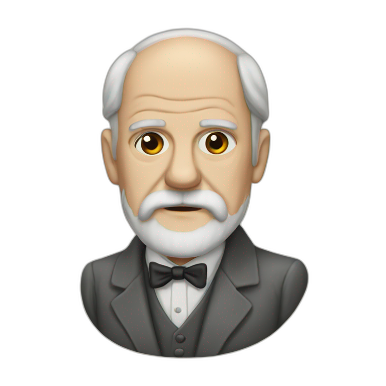 Sigmund Freud hola | AI Emoji Generator