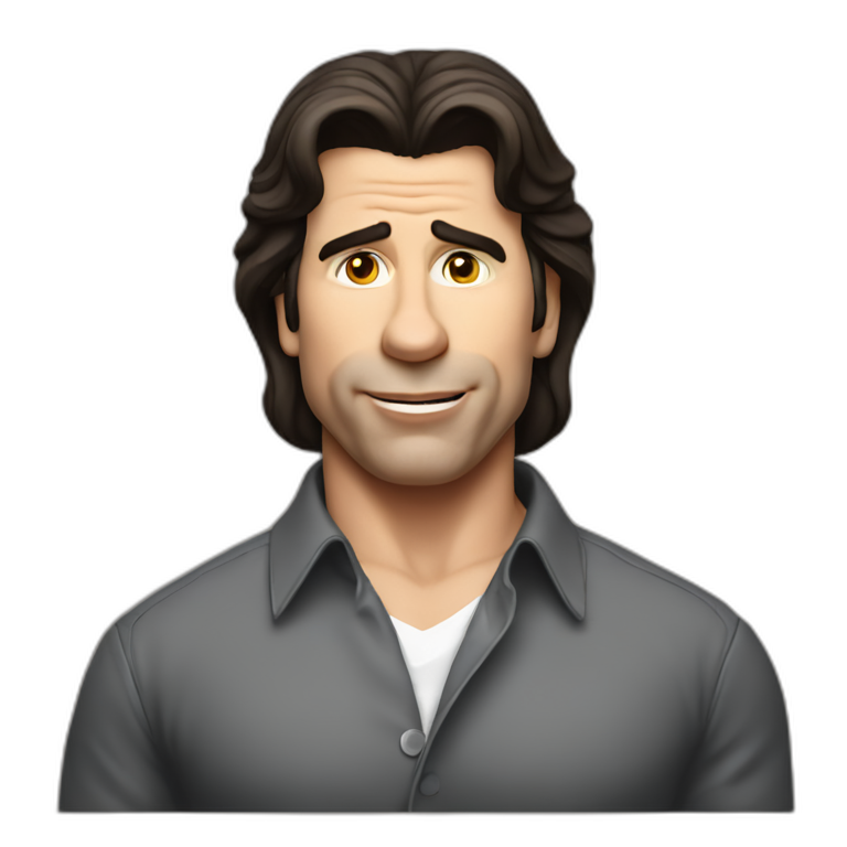 travolta swordfish | AI Emoji Generator