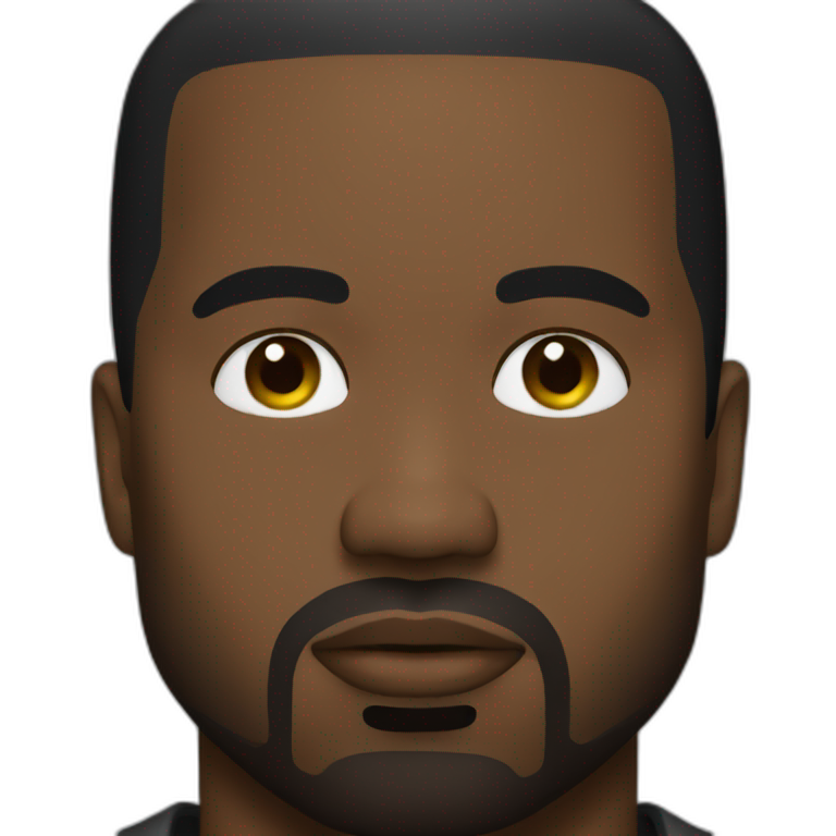 Kanye West | AI Emoji Generator