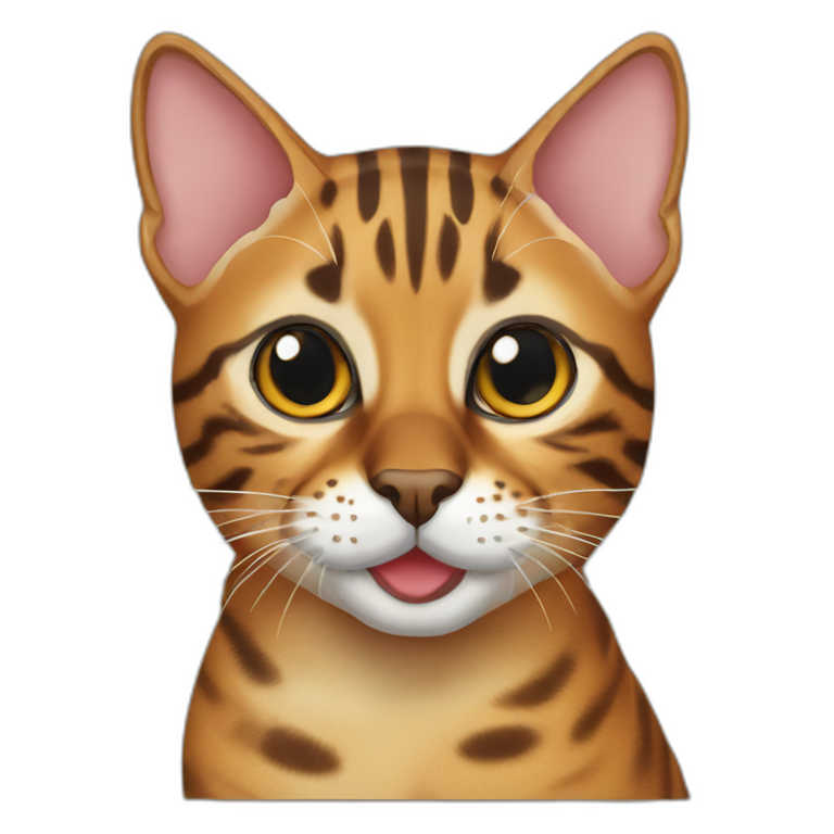 Bengal cat | AI Emoji Generator