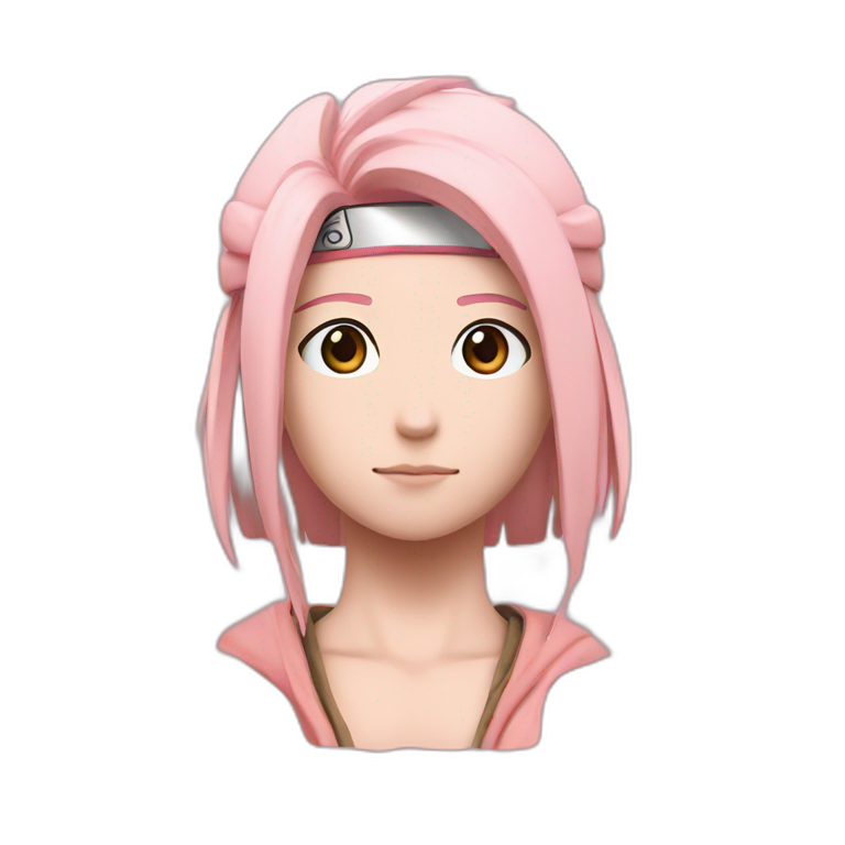 Sakura naruto | AI Emoji Generator