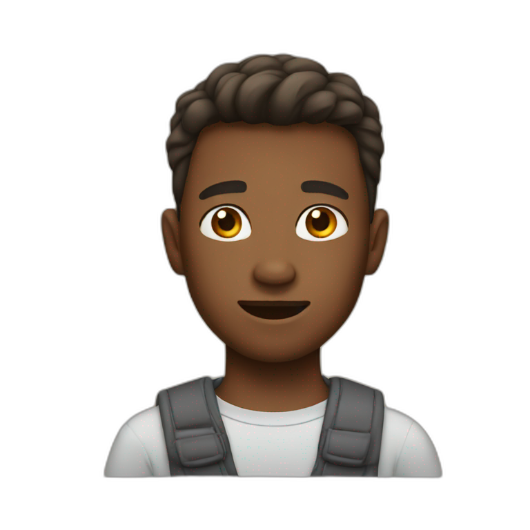 brawn hair red beard | AI Emoji Generator