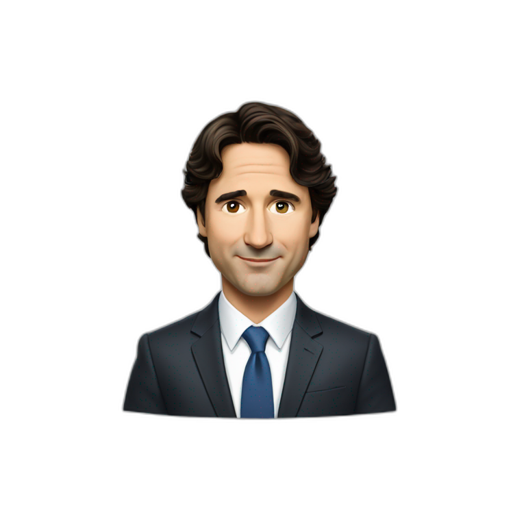 Macron Kissing Trudeau Ai Emoji Generator