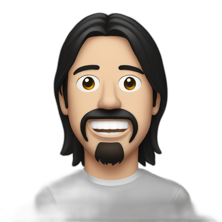 Dave grohl with medieval helmet | AI Emoji Generator