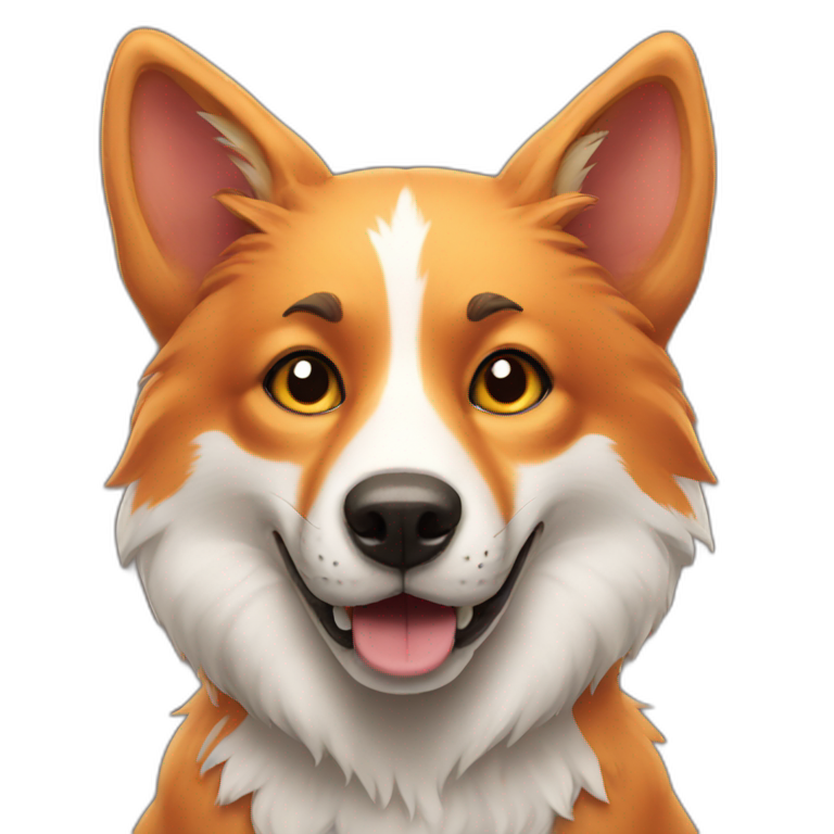 Dog fox terrier | AI Emoji Generator