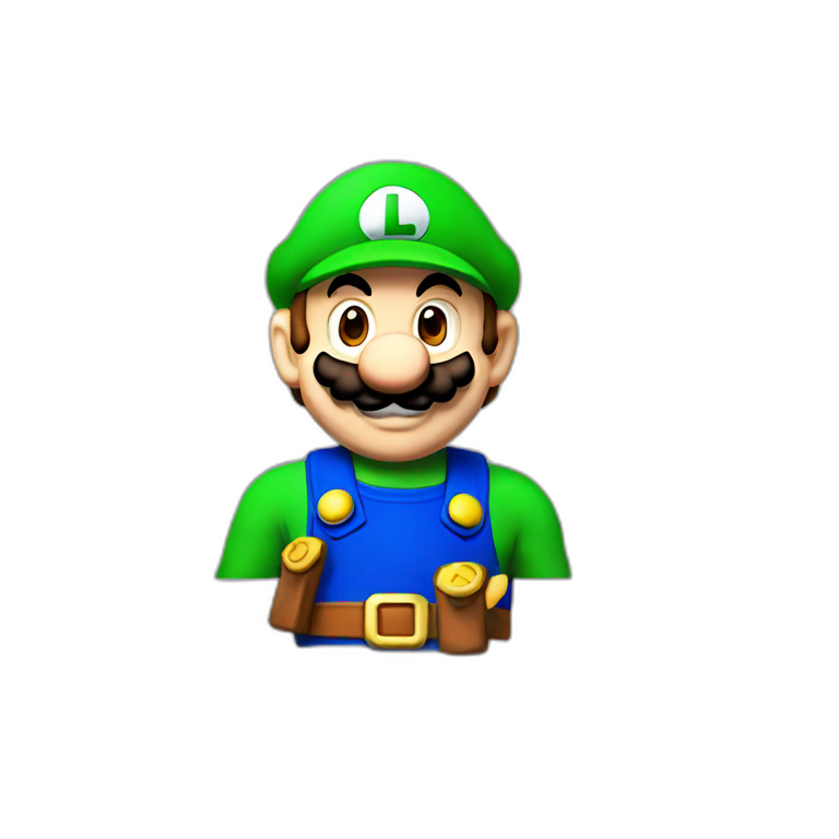 Mario et peatch | AI Emoji Generator