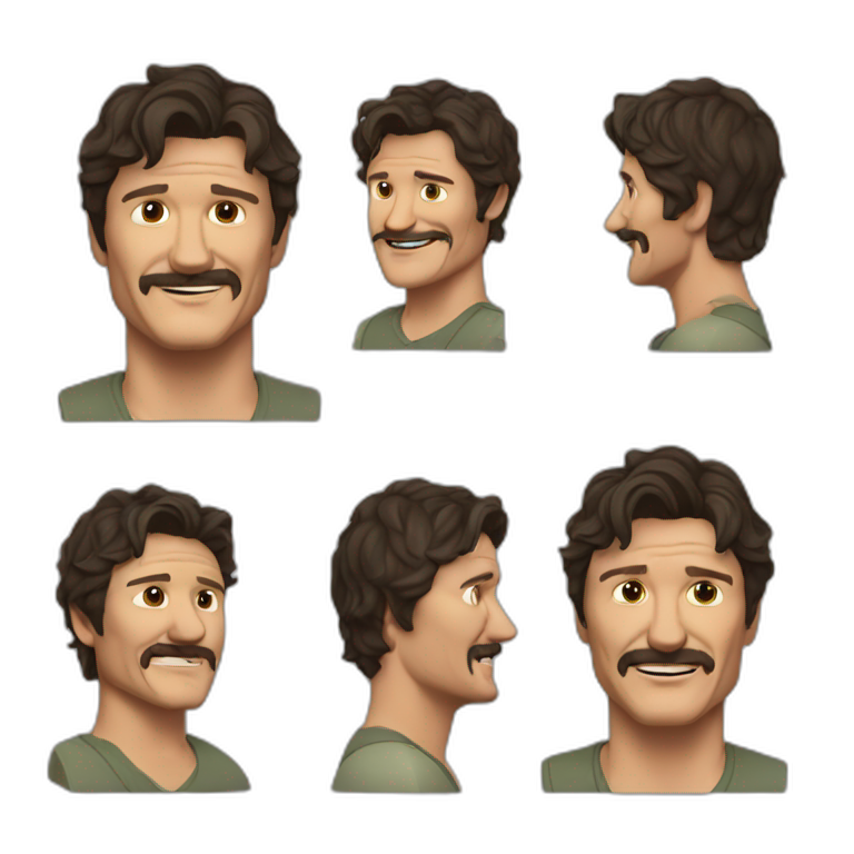 pedro pascal | AI Emoji Generator