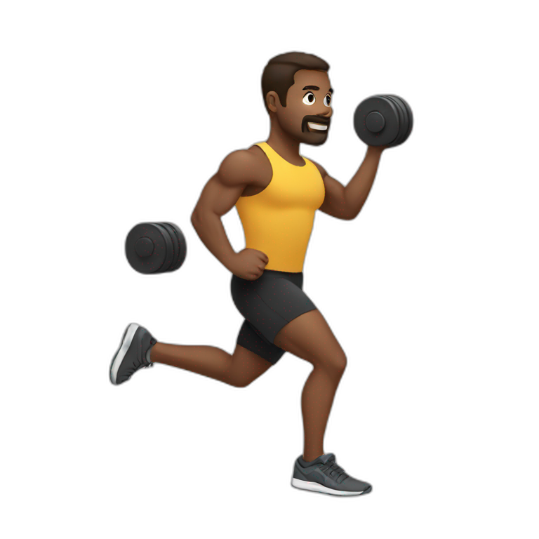 HIIT workout Asian women | AI Emoji Generator