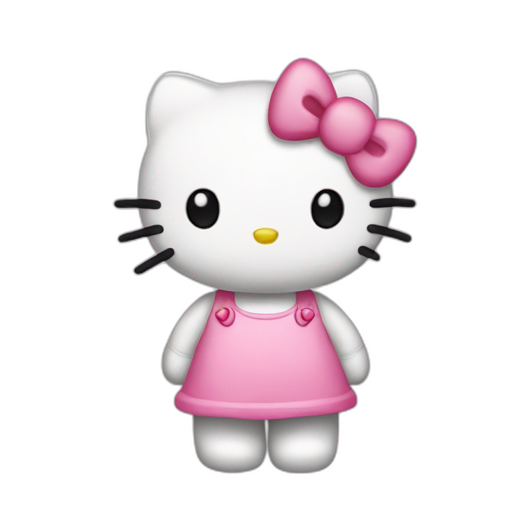 Hello kitty | AI Emoji Generator