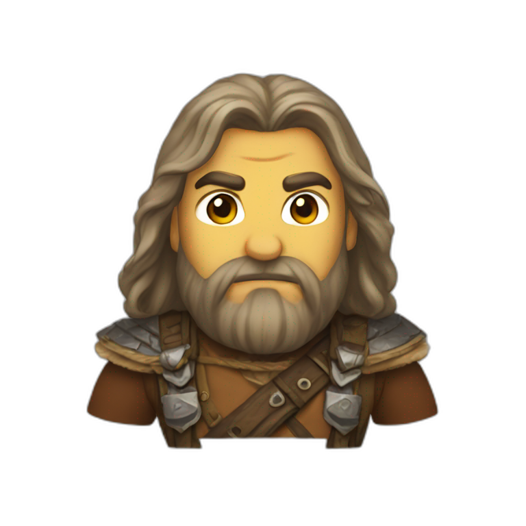 Gimli Dwarf | AI Emoji Generator