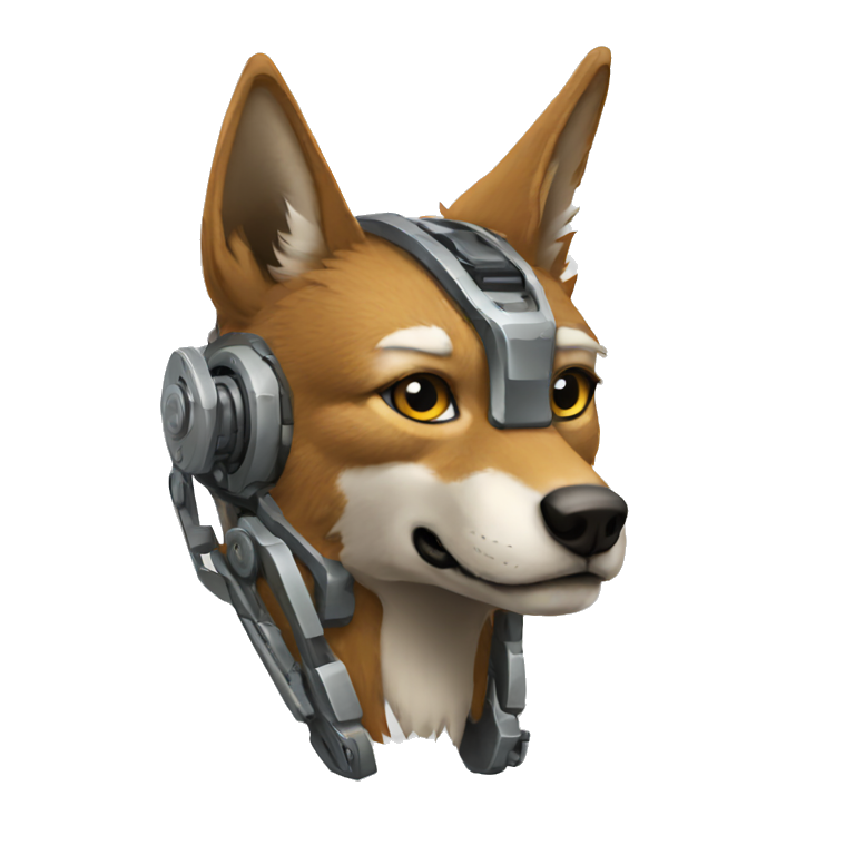 crying coyote | AI Emoji Generator