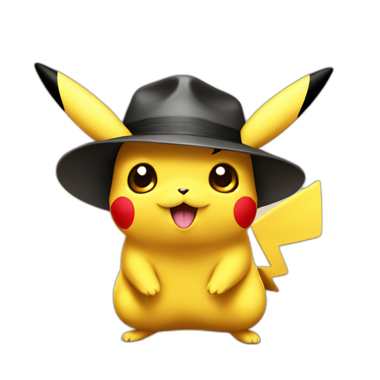 Pikachu hat | AI Emoji Generator