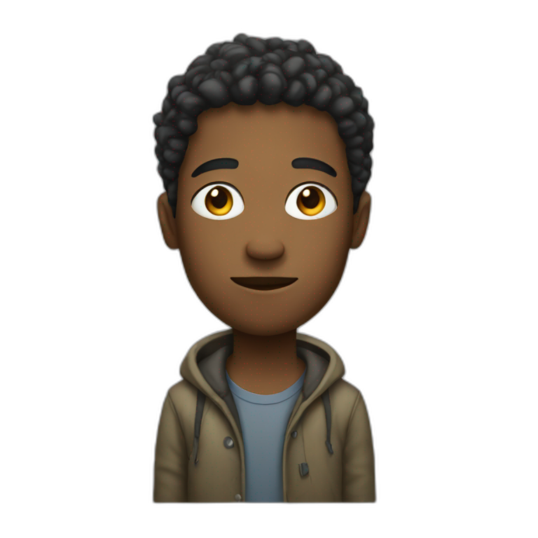 young guy with amplifier | AI Emoji Generator