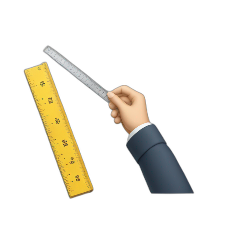 paper with ruler | AI Emoji Generator