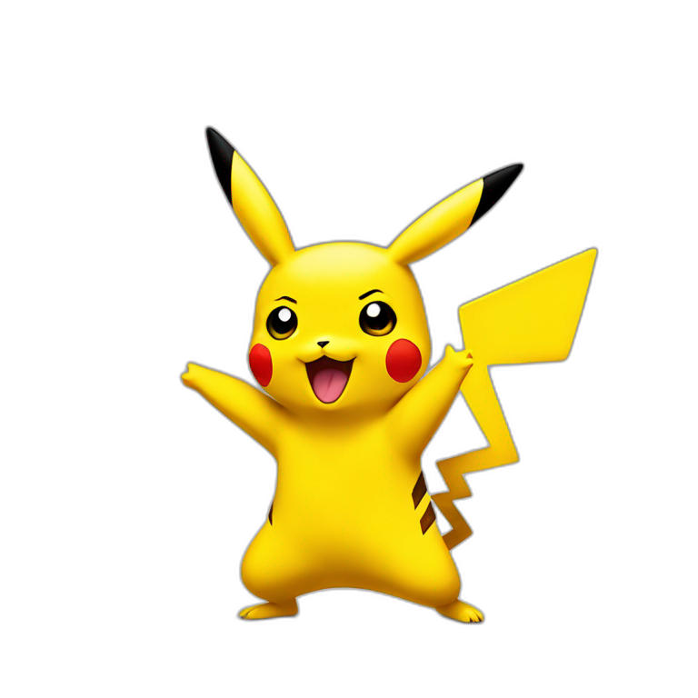 Pikachu dancing | AI Emoji Generator