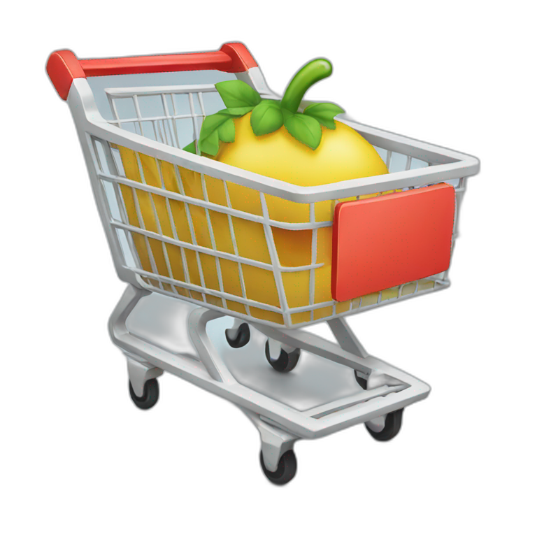 Shopping cart | AI Emoji Generator