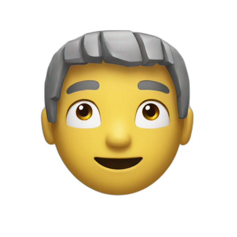 roblox man face  AI Emoji Generator