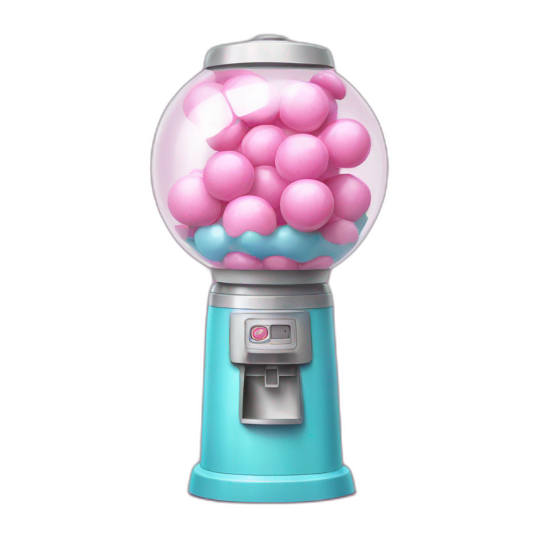 Bubble gum | AI Emoji Generator