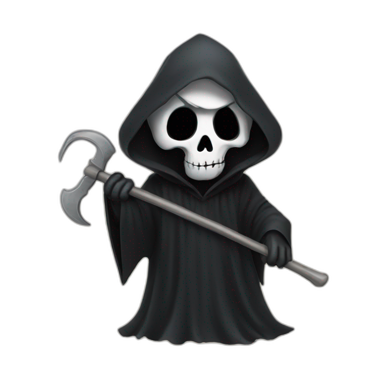 Reaper with no head | AI Emoji Generator