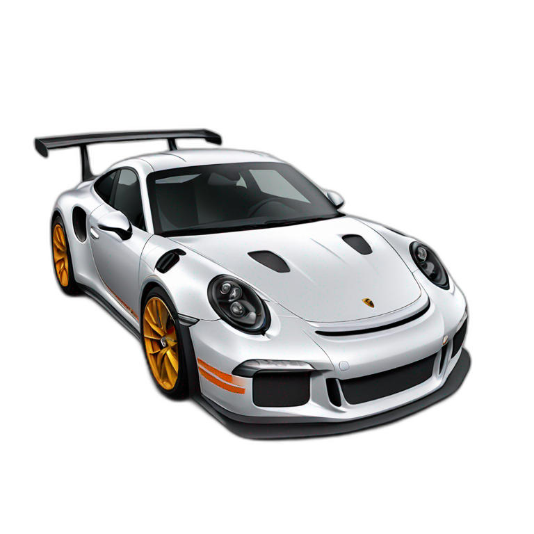 Olive Green Porsche gt3 rs | AI Emoji Generator