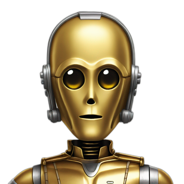 C3PO hand | AI Emoji Generator