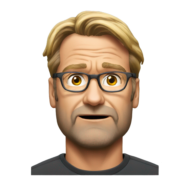 Klopp feel dizzy | AI Emoji Generator