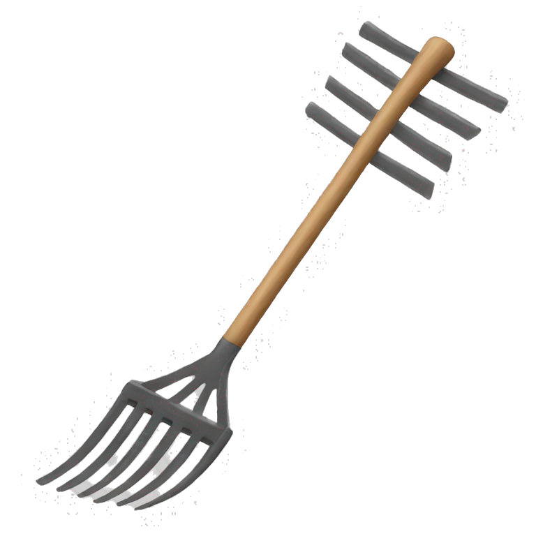 white kid holding a rake | AI Emoji Generator