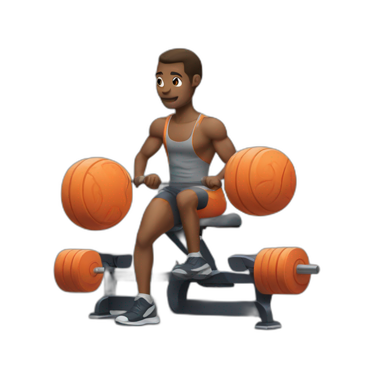 Gym man | AI Emoji Generator