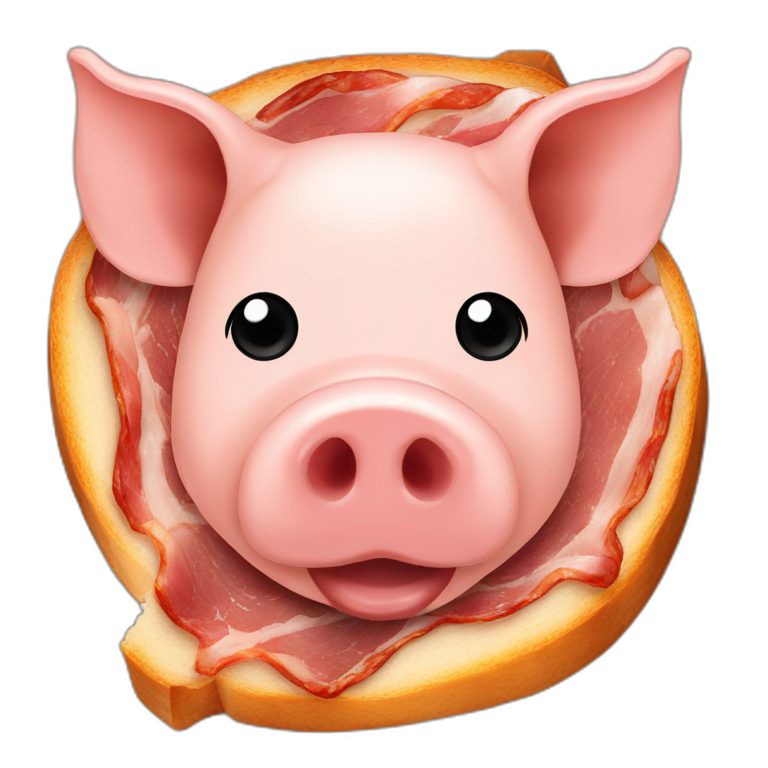 roblox bacon hair  AI Emoji Generator