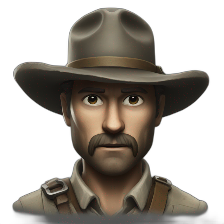 Hunt Showdown the phantom | AI Emoji Generator