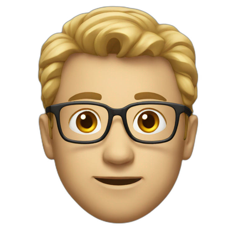 Happy professor | AI Emoji Generator