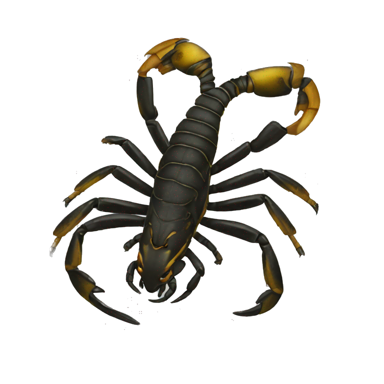 Scorpion with sunglasses | AI Emoji Generator