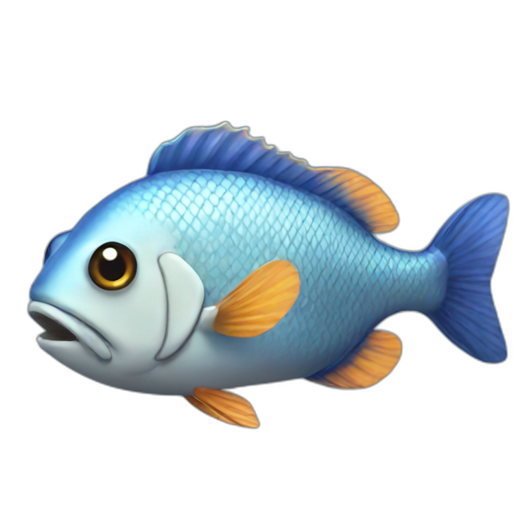 fish grabing a phone | AI Emoji Generator