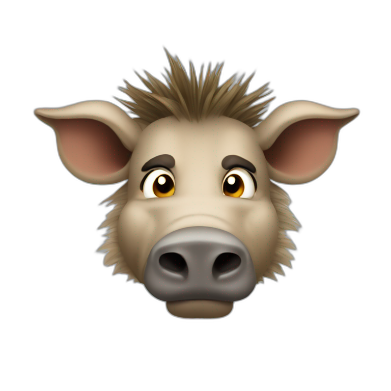 Warthog | AI Emoji Generator