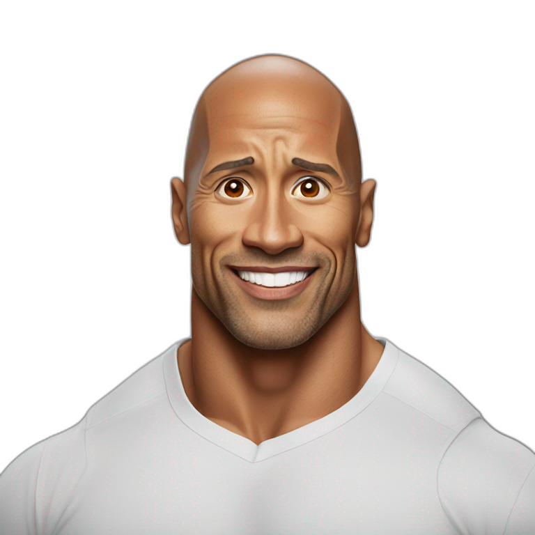 Dwayne Johnson | AI Emoji Generator