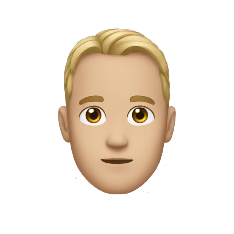 shh point at jawline | AI Emoji Generator