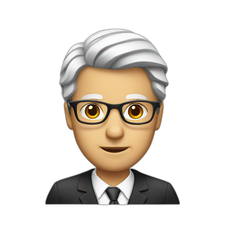 Cyborg lawyer | AI Emoji Generator