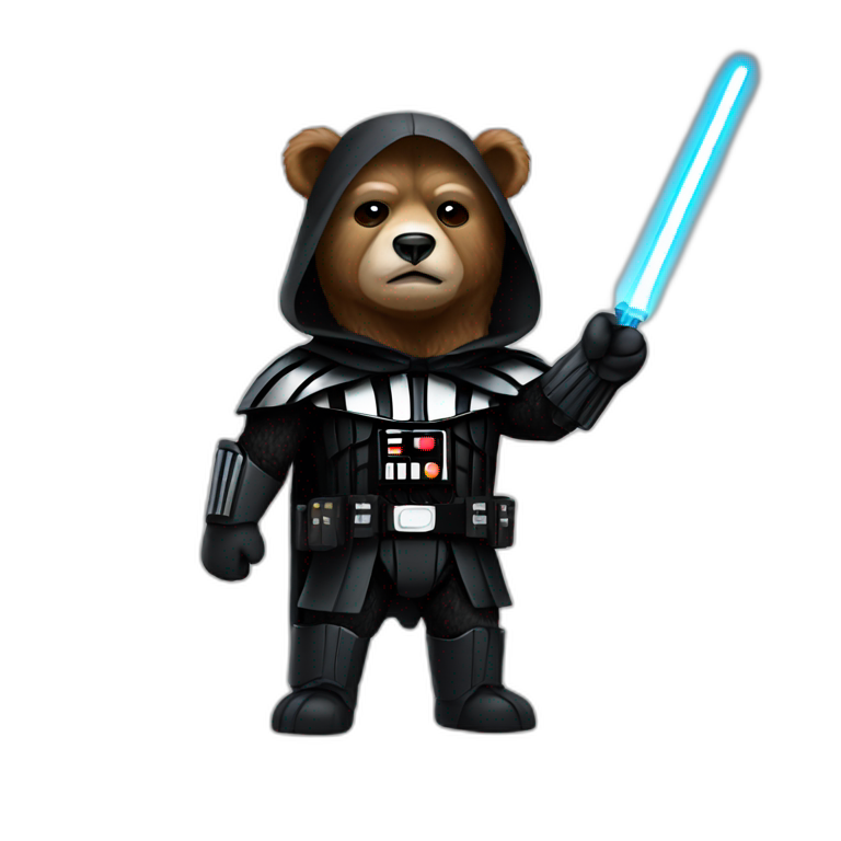 darth vader in pink suit | AI Emoji Generator