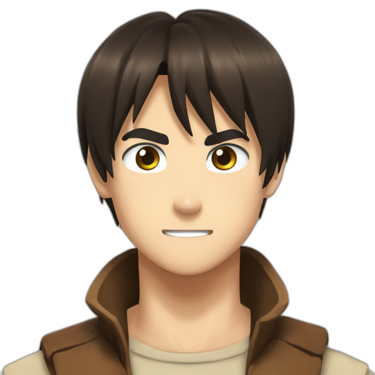 Eren yeager | AI Emoji Generator